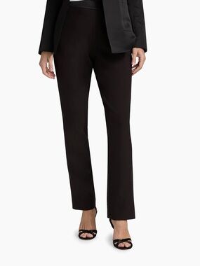 NWT- Toccin Carmela Cigarette Tuxedo Pants black
